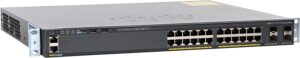 SWITCH CISCO CATALYST MANAGEABLE C2960X 24 PORTS PS-L 1G GIGABYT POE