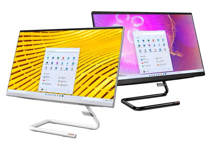 Ordinateur Tout-en-un - LENOVO Ideacentre A340-24IWL - 23,8" FHD - i5-10210U - RAM 8Go - 512Go SSD + Clavier souris – Image 2