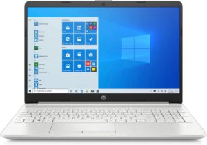 Ordinateur Portable HP 15 DW1540 NIA Intel Celeron 12ème Génération 8Go DDR4 RAM 1 To HDD écran 15,6 Pouces