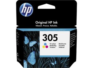 Cartouche d’encre trois couleurs HP 305 authentique