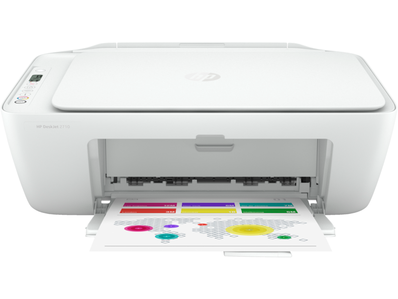 IMPRILANTE Hp jet Printer 2710/ Wifi - Impression - Photocopie - Scanner - Blanc