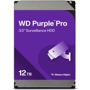 Western Digital Disque Dur SATA - 12 To caméras surveillance