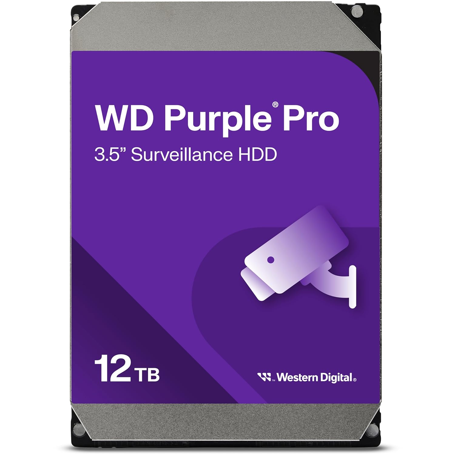 Western Digital Disque Dur SATA - 12 To caméras surveillance