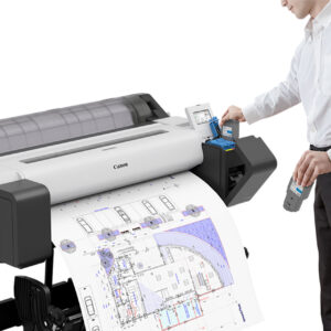 IMPRIMANTE Traceur CANON PROGRAPH DesignJet TM-350 36 pouces Grand Format SANS FILS pour conception architecturale, l'ingénierie...
