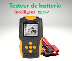 Testeur de batterie intelligent 12-24v